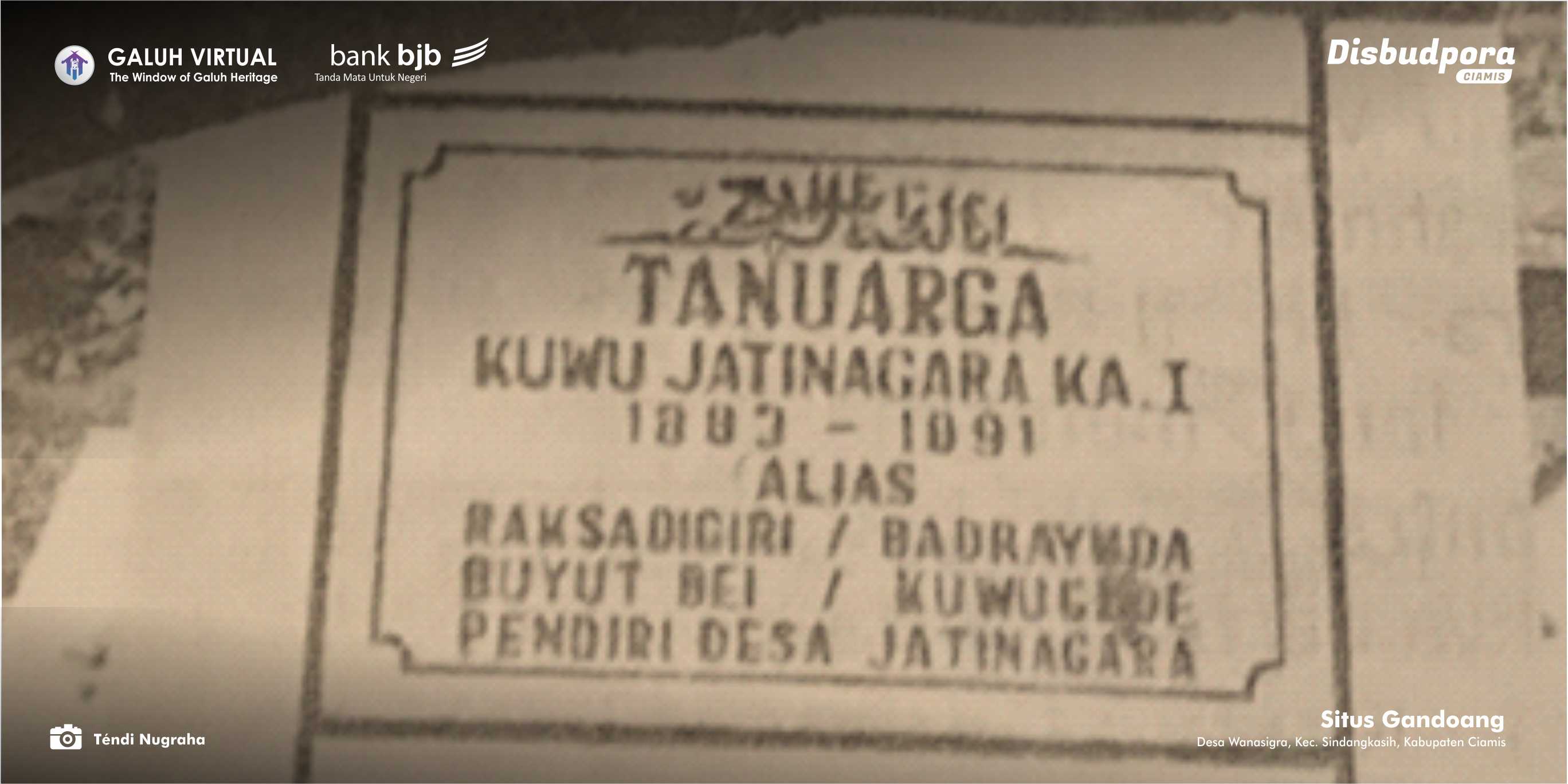 Situs Tanu Arga